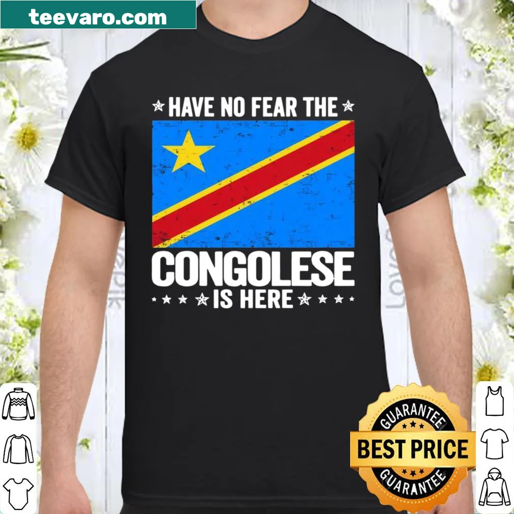 Text design with Congo flag and prideful phrase.