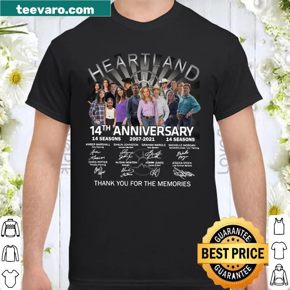 Commemorative T-shirt for Heartland anniversary