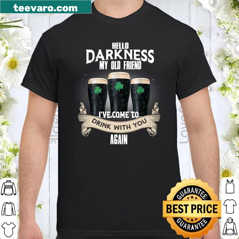 Funny St. Patrick's Day shirt with beer graphics and a clever phrase