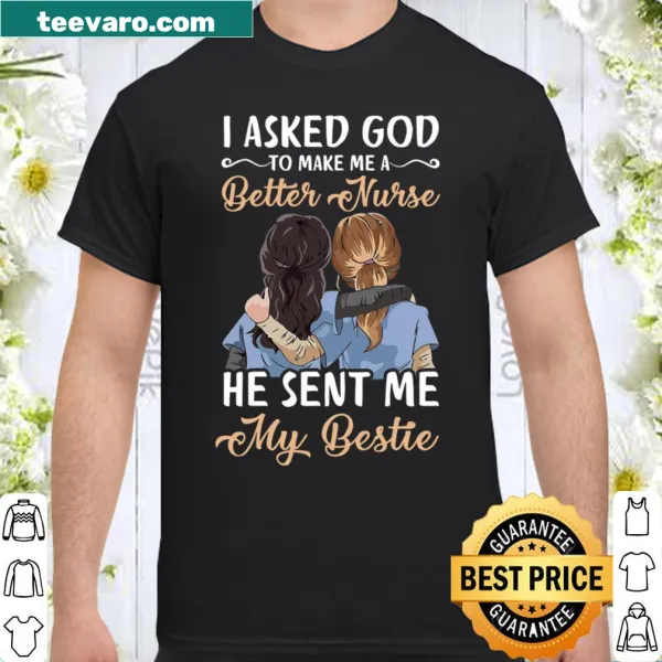 Heartwarming shirt for nurses celebrating friendship.