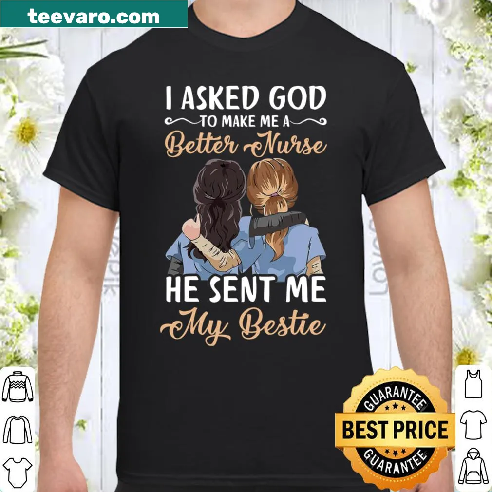 Heartwarming shirt for nurses celebrating friendship.