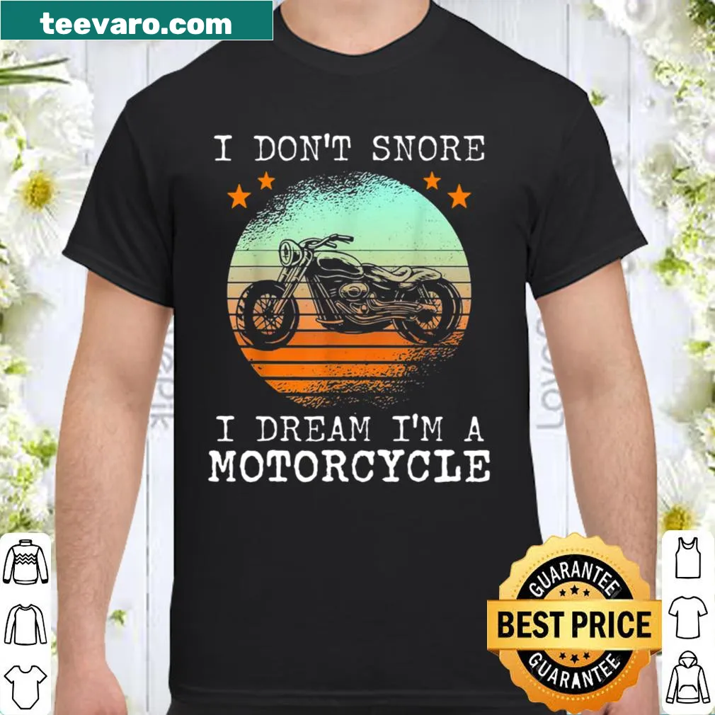 Graphic t-shirt for motorcycle dads with humorous text