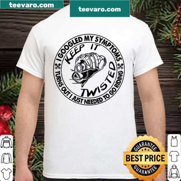 Witty riding-themed shirt with a humorous self-diagnosis message