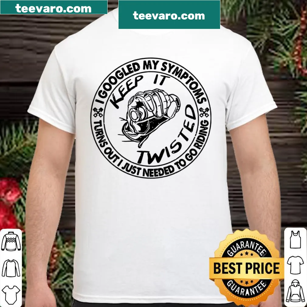 Witty riding-themed shirt with a humorous self-diagnosis message