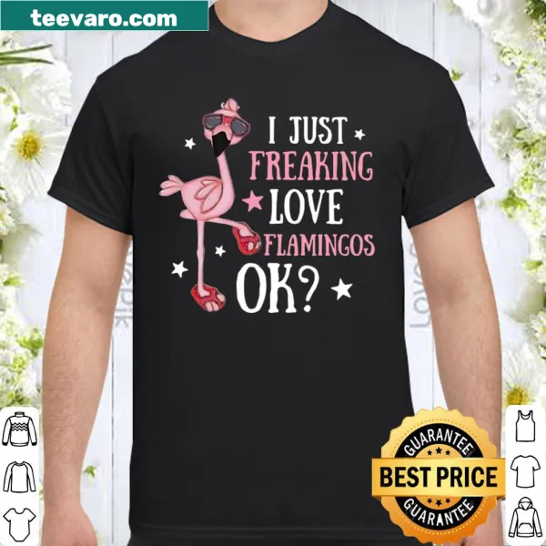 Cute flamingo-themed shirt with a fun graphic.