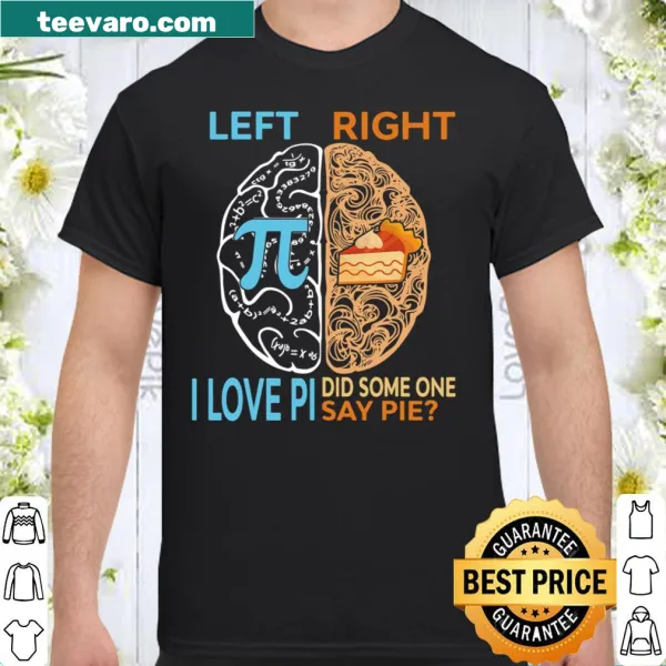 Shirt with 'I Love Pi' text for math enthusiasts