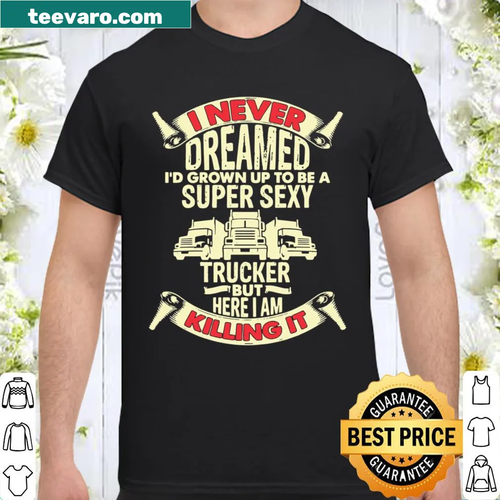 Heartfelt shirt for truck driver dads with a sentimental message