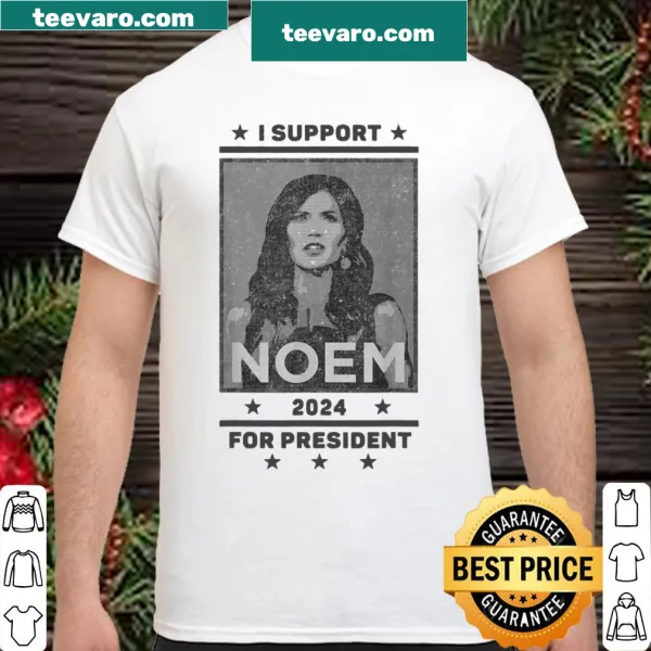 Patriotic shirt supporting Kristi Noem for President 2024