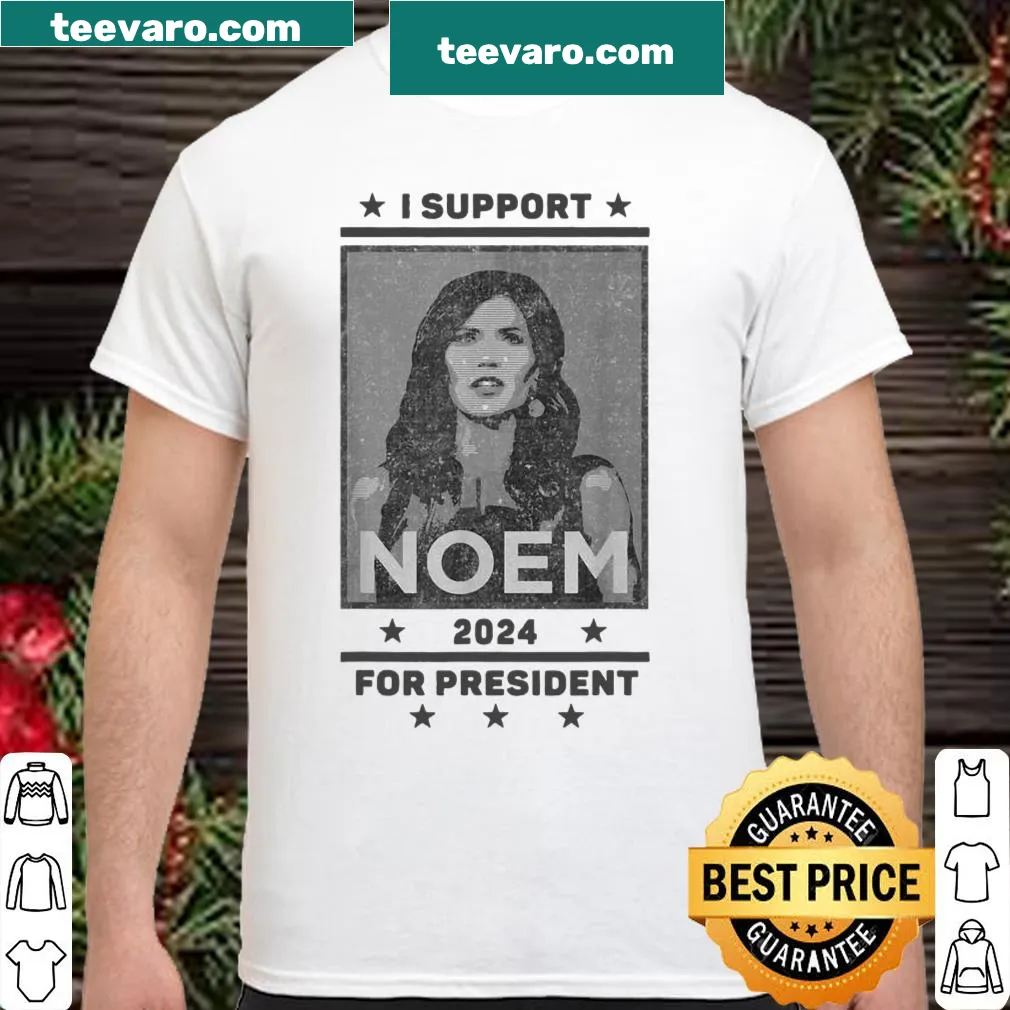 Patriotic shirt supporting Kristi Noem for President 2024