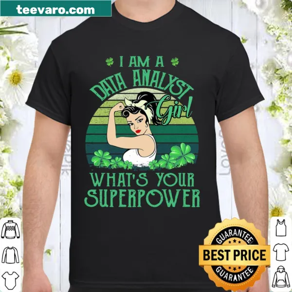 Playful shirt for data analysts with humorous text