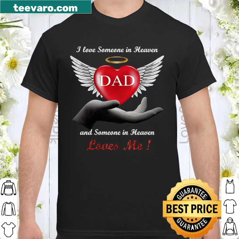Sentimental shirt honoring a loved one in heaven