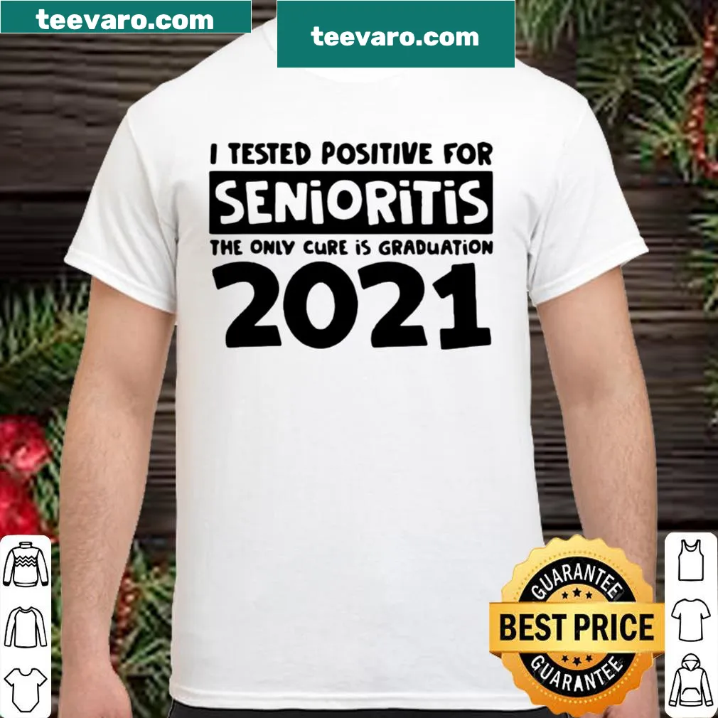 Sarcastic senioritis graduation t-shirt