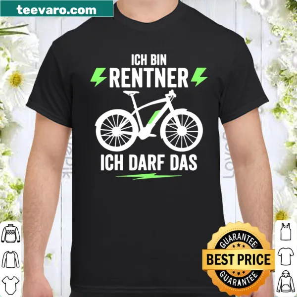 Humorous retirement shirt with text in German