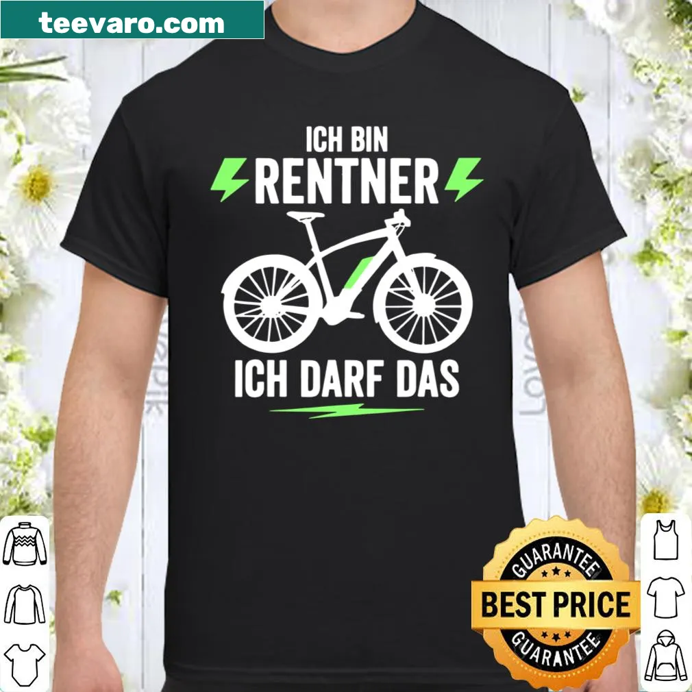 Humorous retirement shirt with text in German