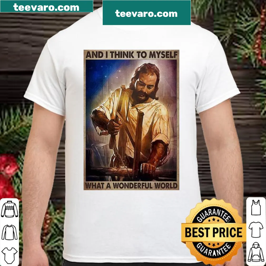 Inspirational shirt with a faith-based message about the world.