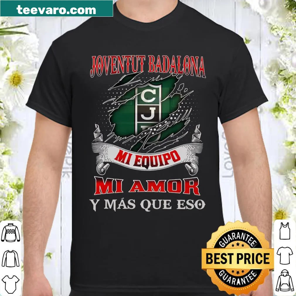 Shirt expressing love for Joventut Badalona team