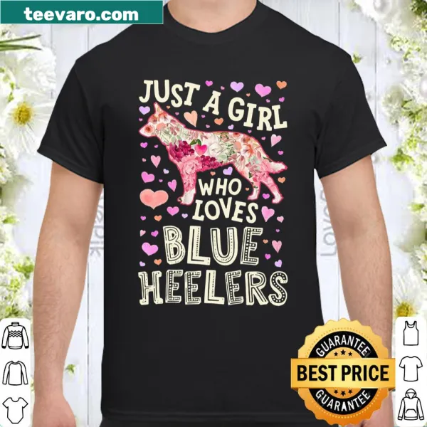 Text shirt expressing love for Blue Heelers