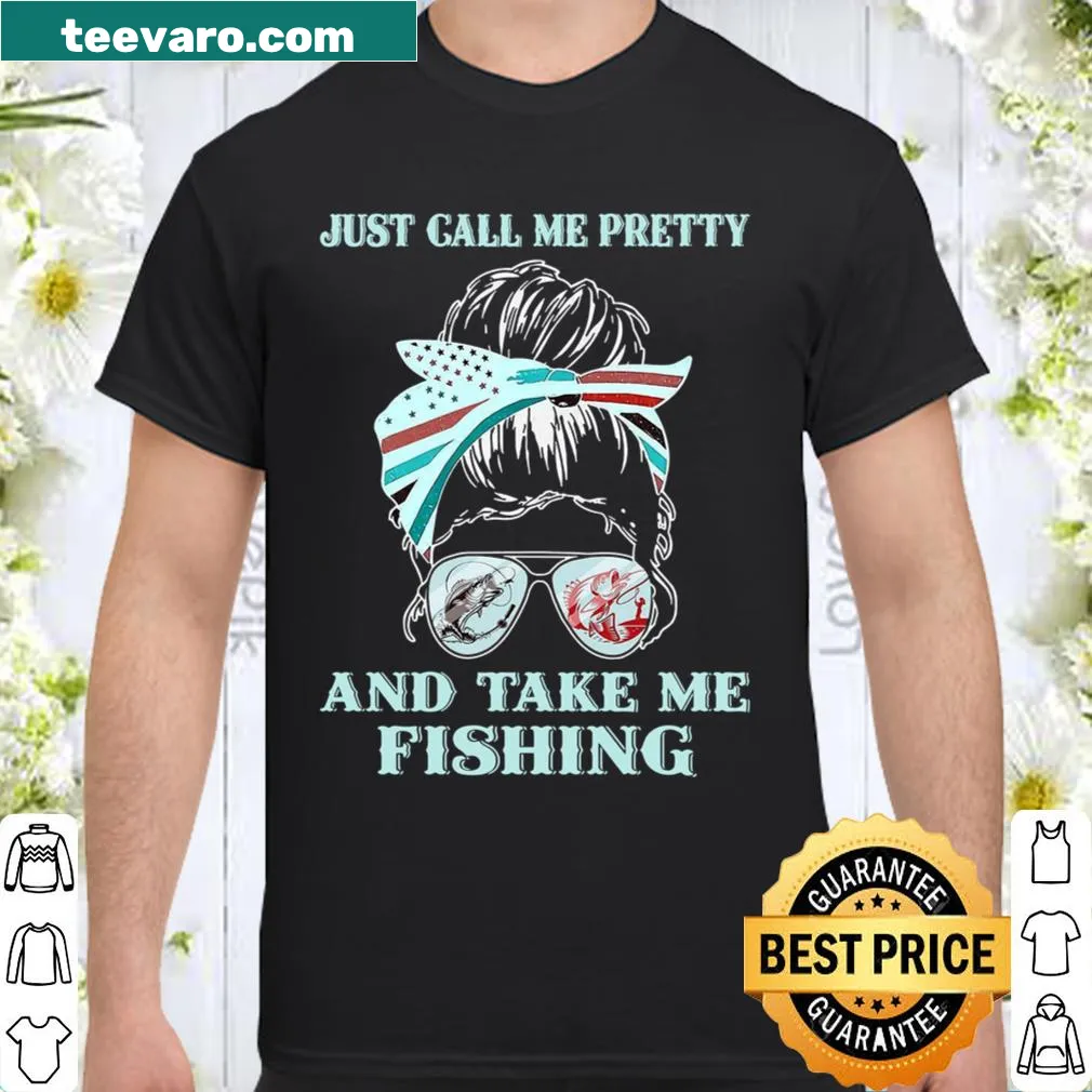 Playful fishing-themed shirt with humorous text