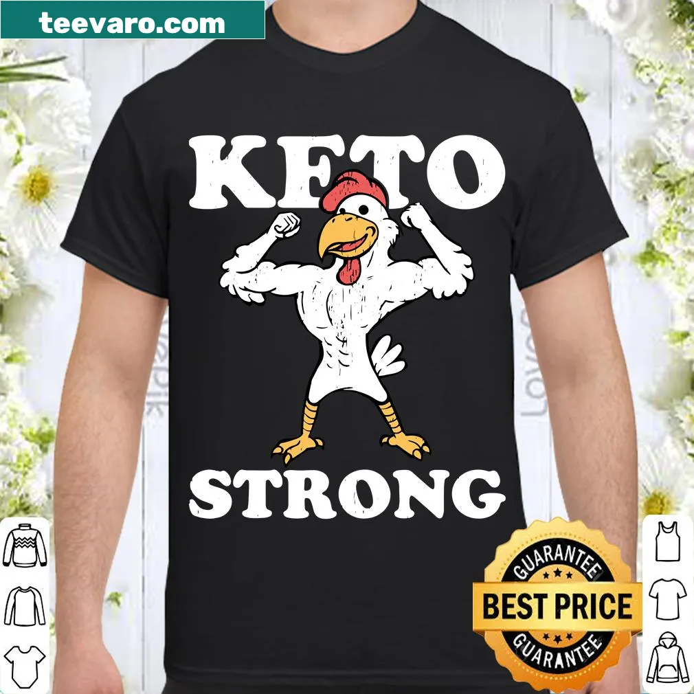 Inspirational shirt promoting the ketogenic diet and fitness