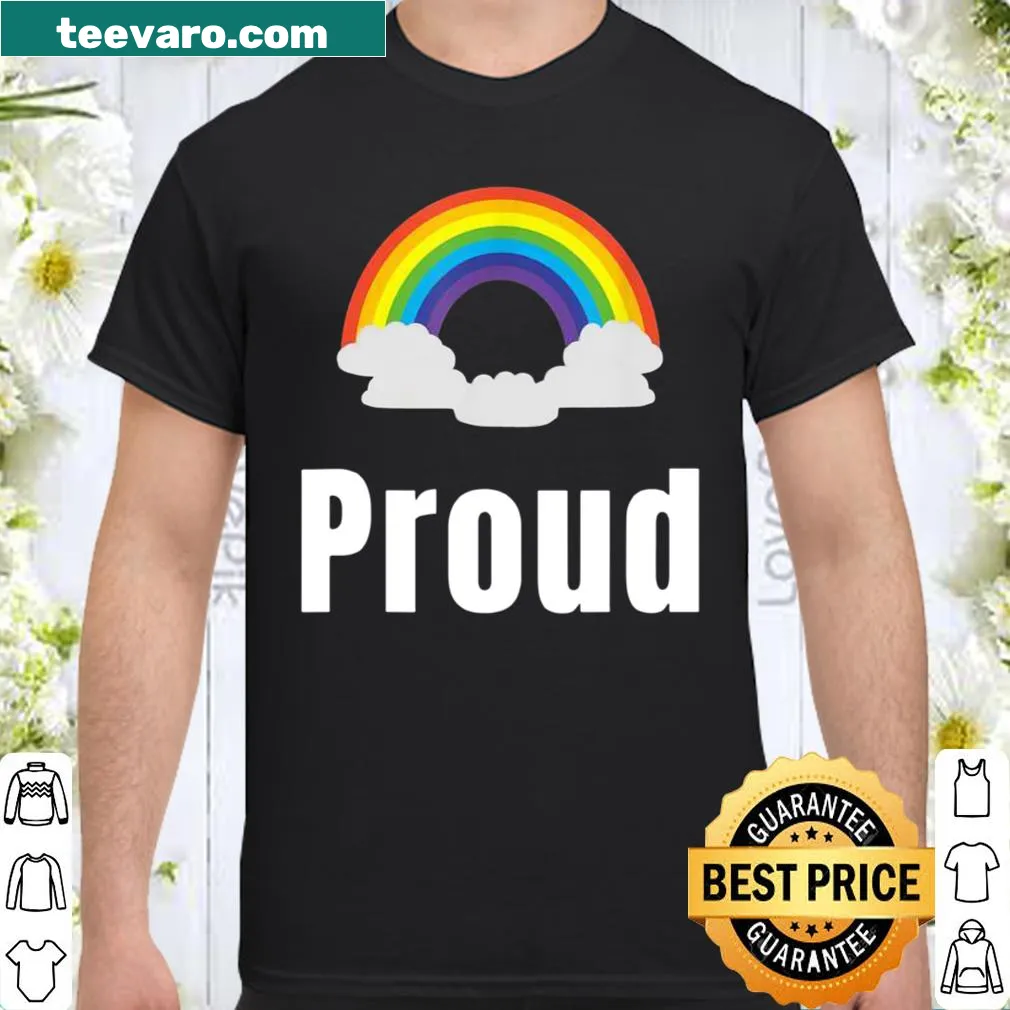 Pride shirt celebrating LGBTQ+ inclusivity and support.
