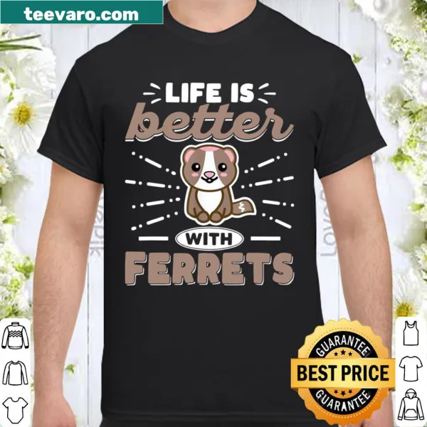 Shirt celebrating the bond between ferrets and their owners