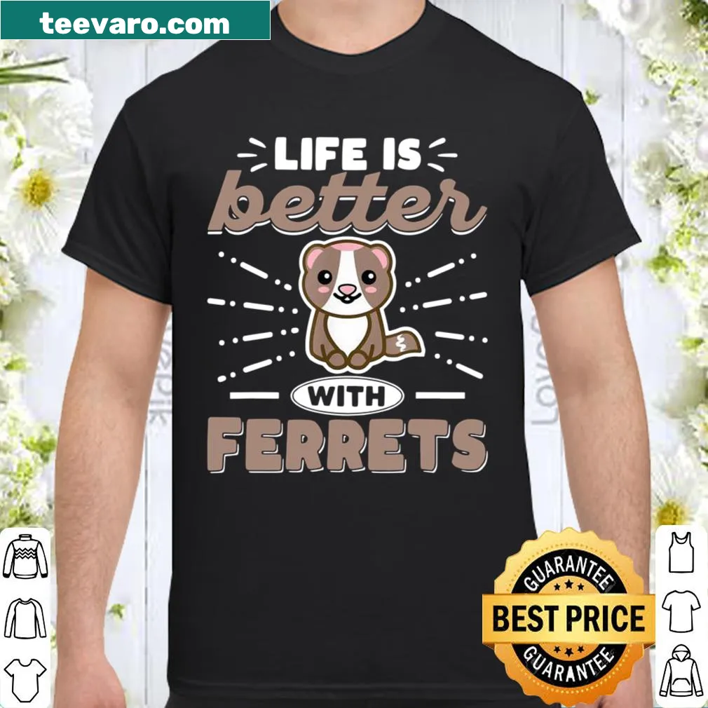 Shirt celebrating the bond between ferrets and their owners