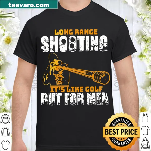 Bold long-range shooting shirt with statement graphic