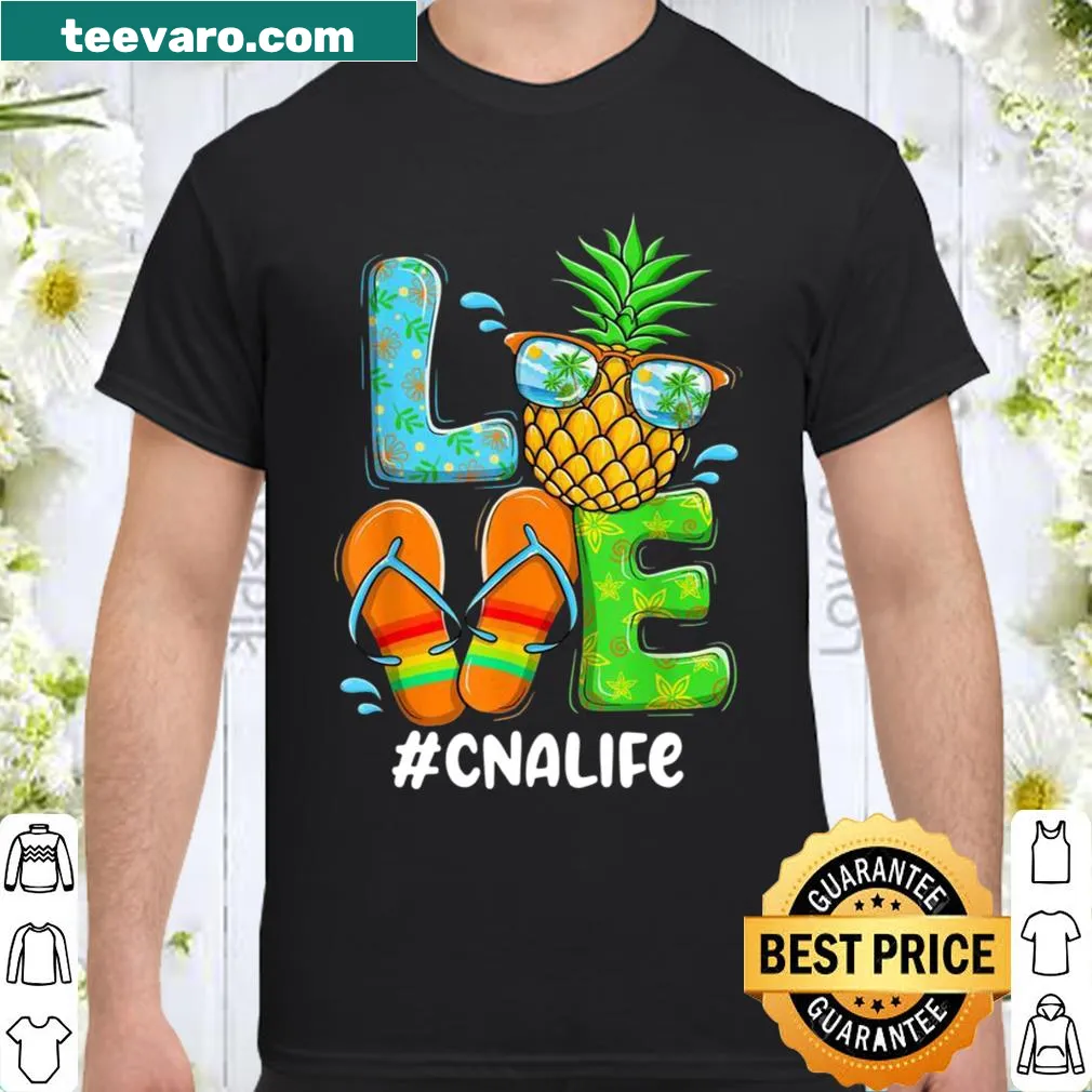 Cheerful shirt celebrating CNA life with a holiday theme