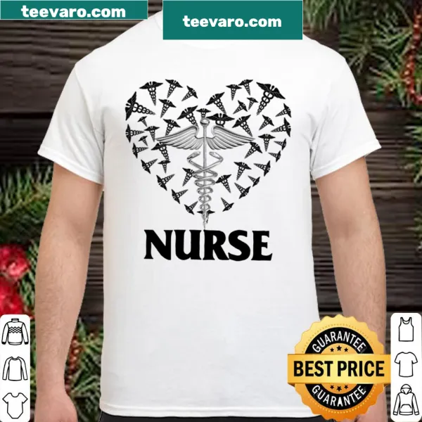 Heartfelt nursing shirt with 'Love Nurse' message