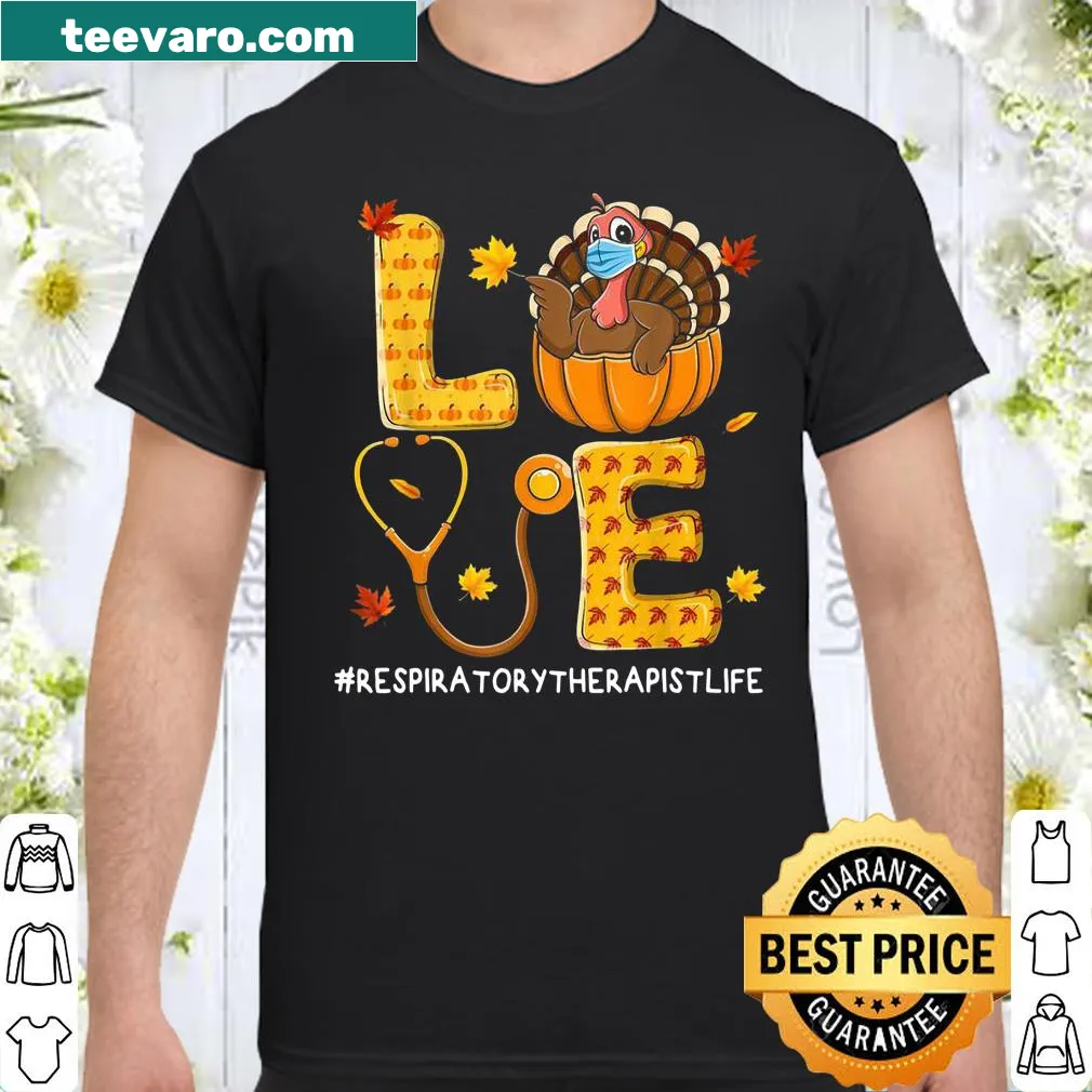 Thanksgiving shirt designed for physical respiratory therapists