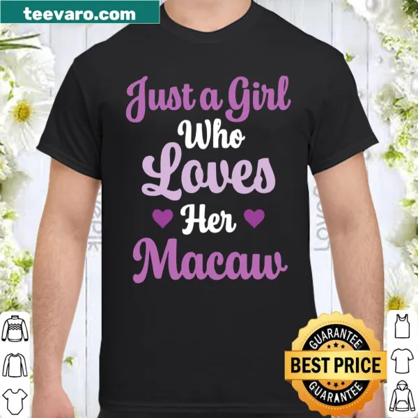 Shirt celebrating the bond between macaw owners and their pets