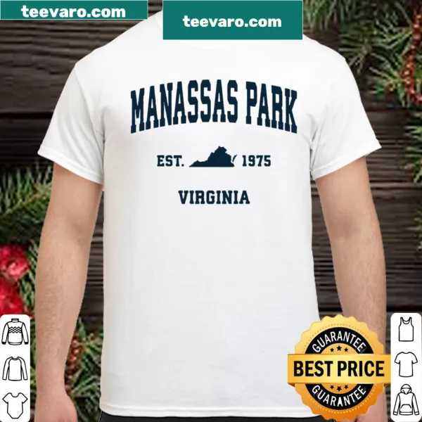 Vintage sports design shirt representing Manassas Park, VA