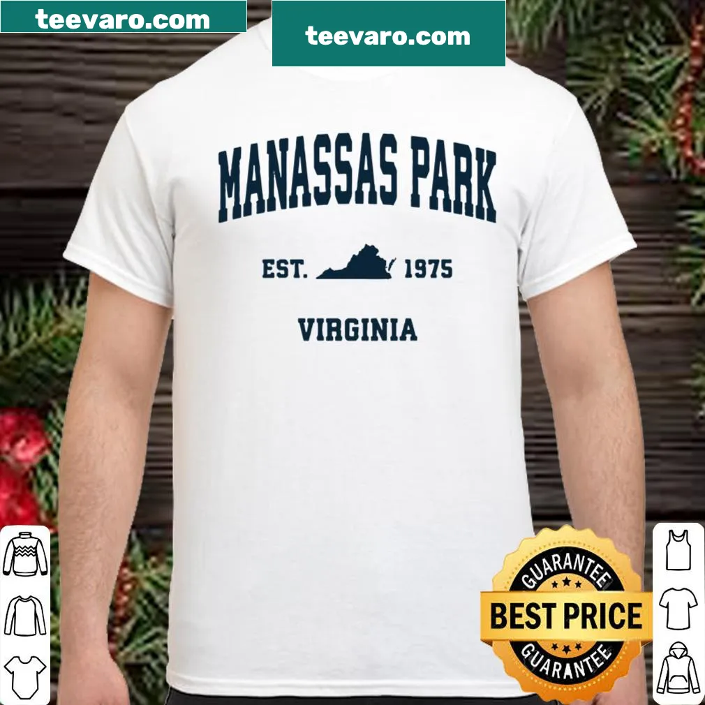 Vintage sports design shirt representing Manassas Park, VA
