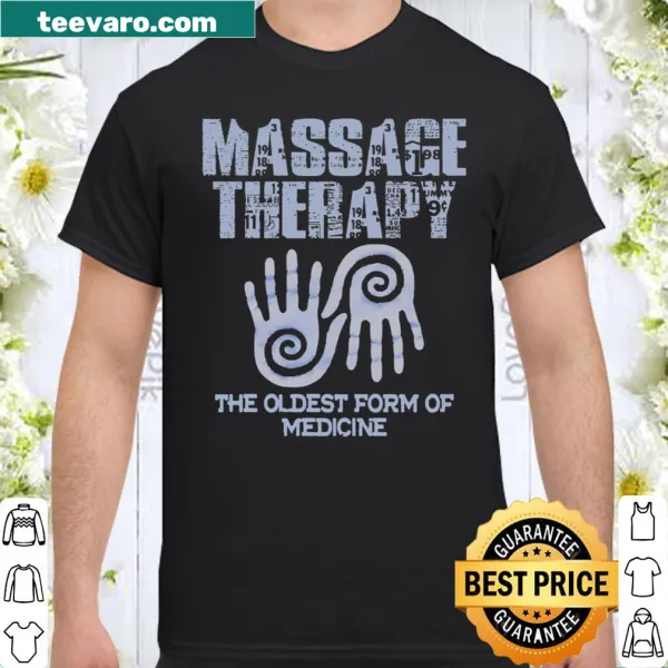 Shirt emphasizing massage therapy as a healing art