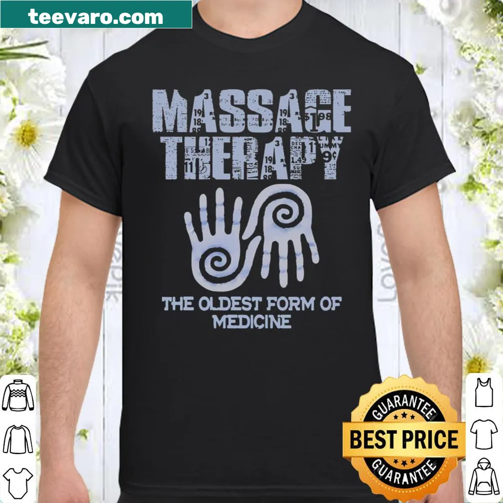 Shirt emphasizing massage therapy as a healing art