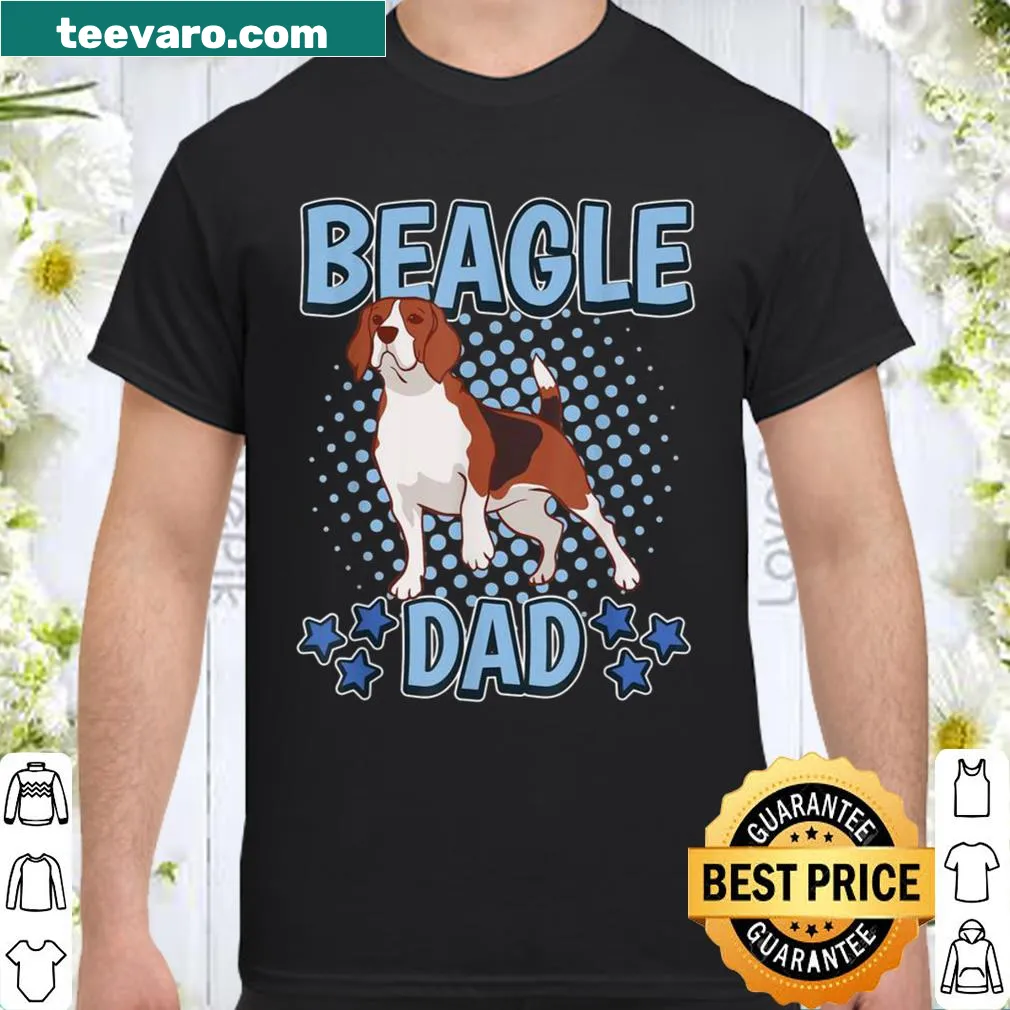 Beagle dad shirt for Father's Day