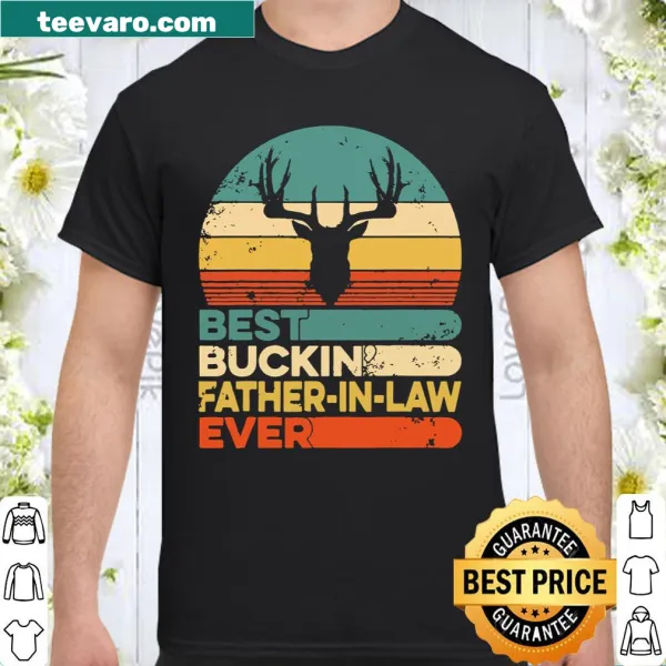 Funny deer hunting shirt for father-in-law with humorous text