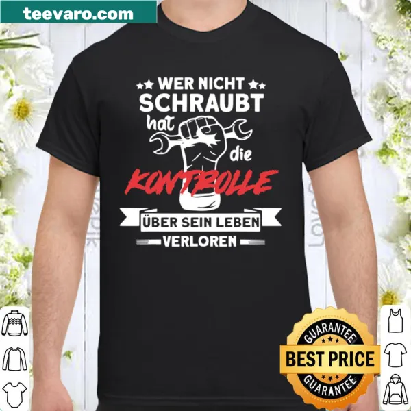 Mechanic shirt featuring automotive design elements