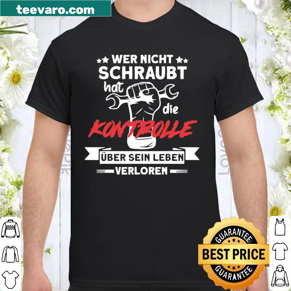 Mechanic shirt featuring automotive design elements