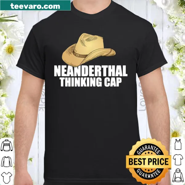 Funny shirt for men with humorous Neanderthal text
