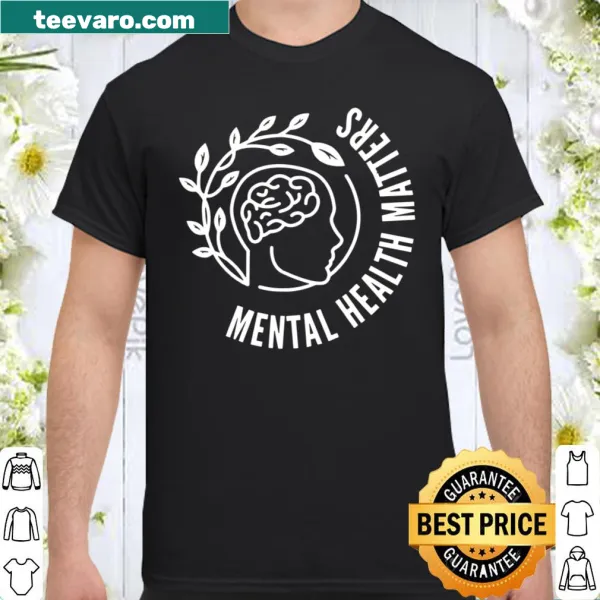 Awareness t-shirt featuring a human brain graphic