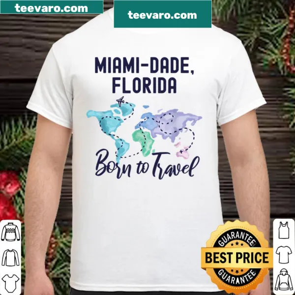 Travel-inspired T-shirt celebrating MiamiDade, perfect for explorers.