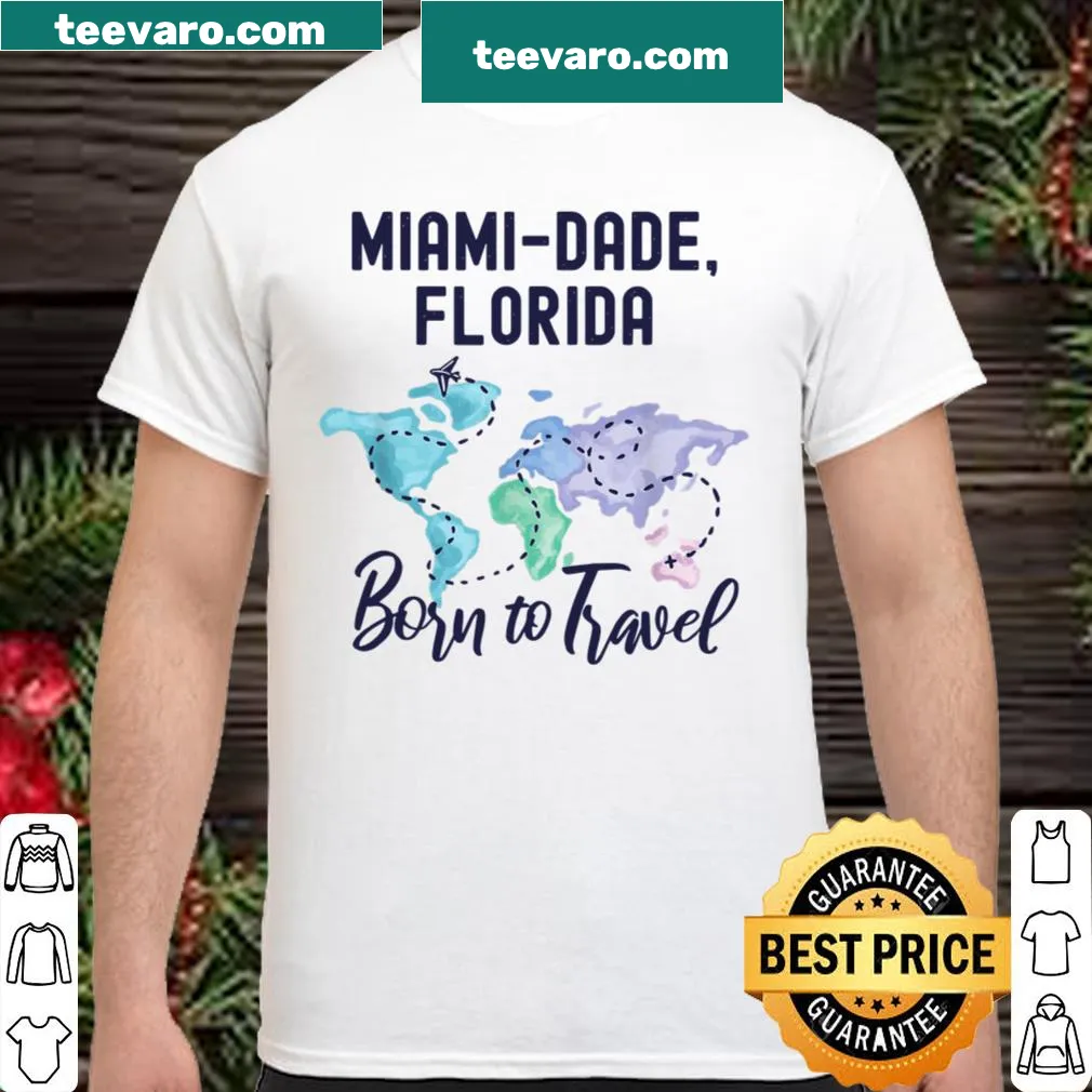 Travel-inspired T-shirt celebrating MiamiDade, perfect for explorers.