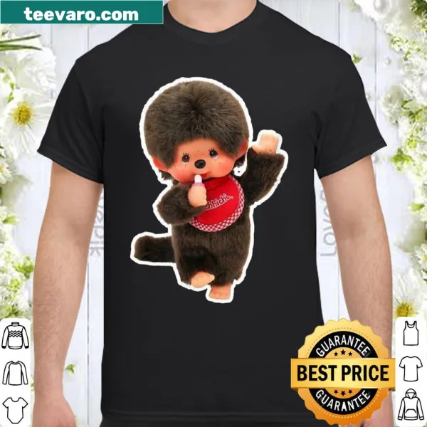 Cartoon shirt featuring the Monchhichi character.