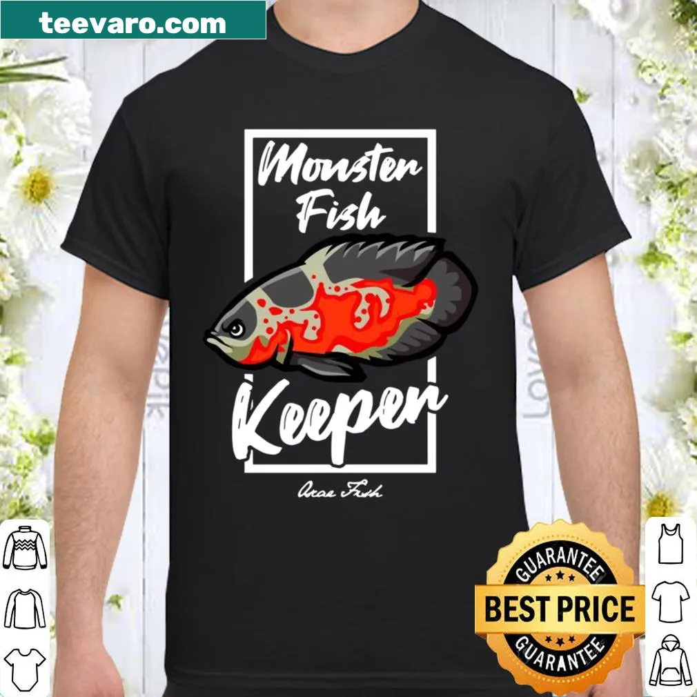 Humorous illustration of a monster fish for fishing enthusiasts