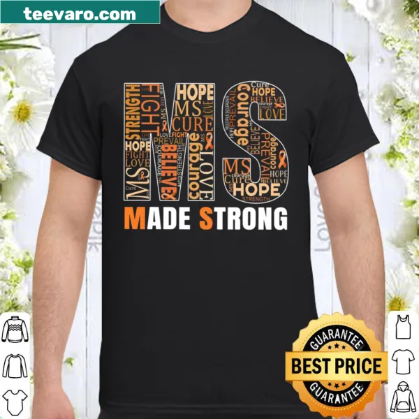 Inspirational shirt celebrating strong women with text design