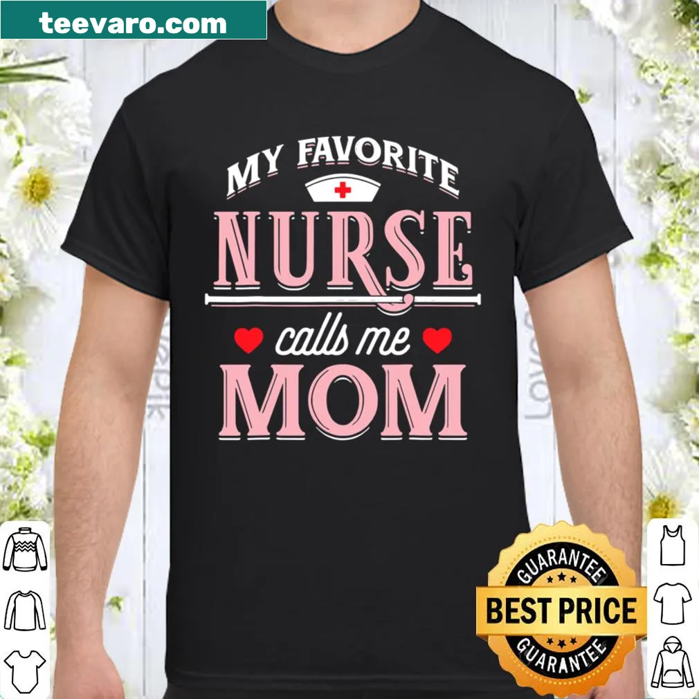 Nurse mom shirt celebrating motherhood