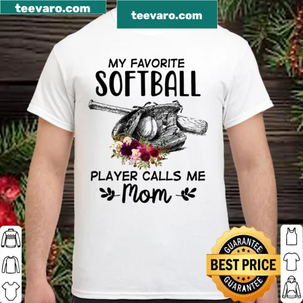 Heartwarming shirt for softball moms with supportive text