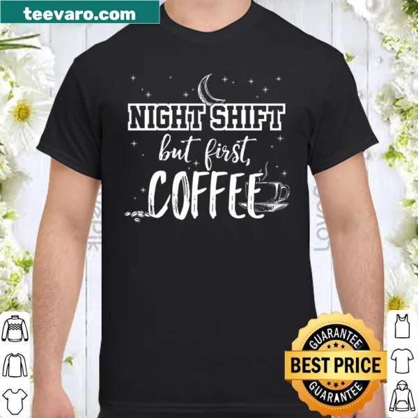 Coffee-inspired shirt for night shift workers