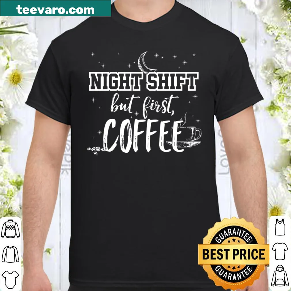 Coffee-inspired shirt for night shift workers